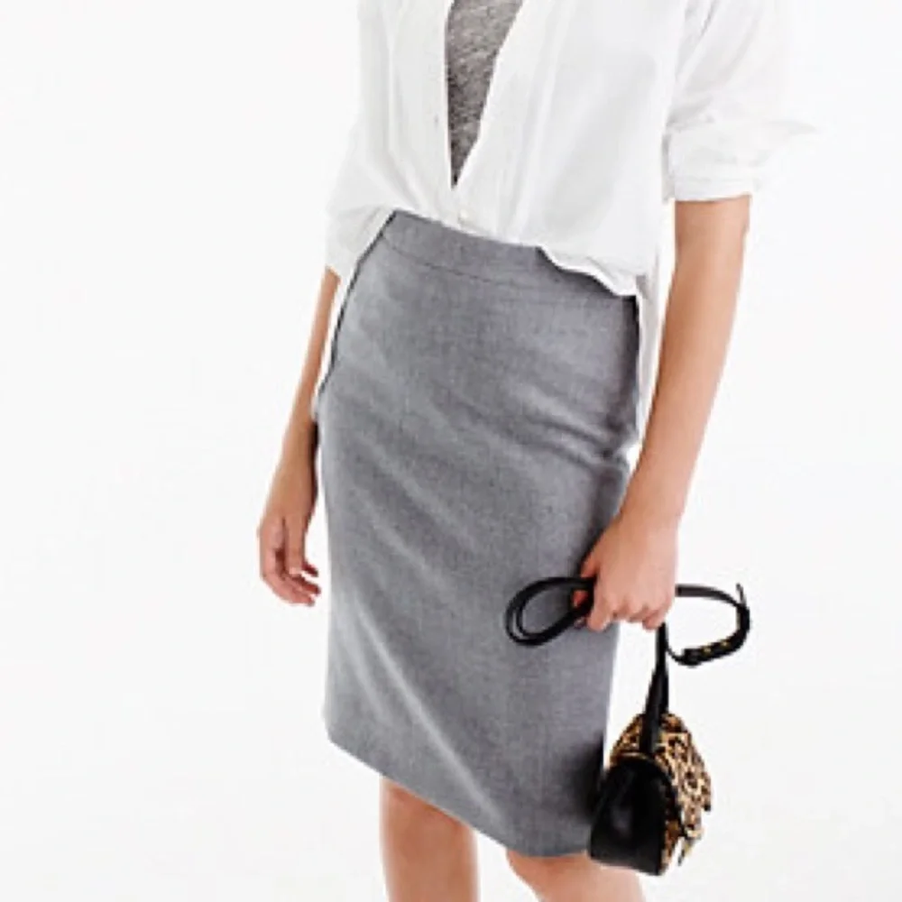 J.Crew wool pencil skirt - 10